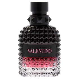Valentino bottle angle highlighting cap detail and luxury finish for polished presentation
