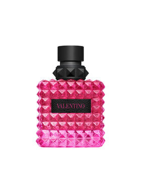 Valentino bottle front view showing elegant label and premium design benefit