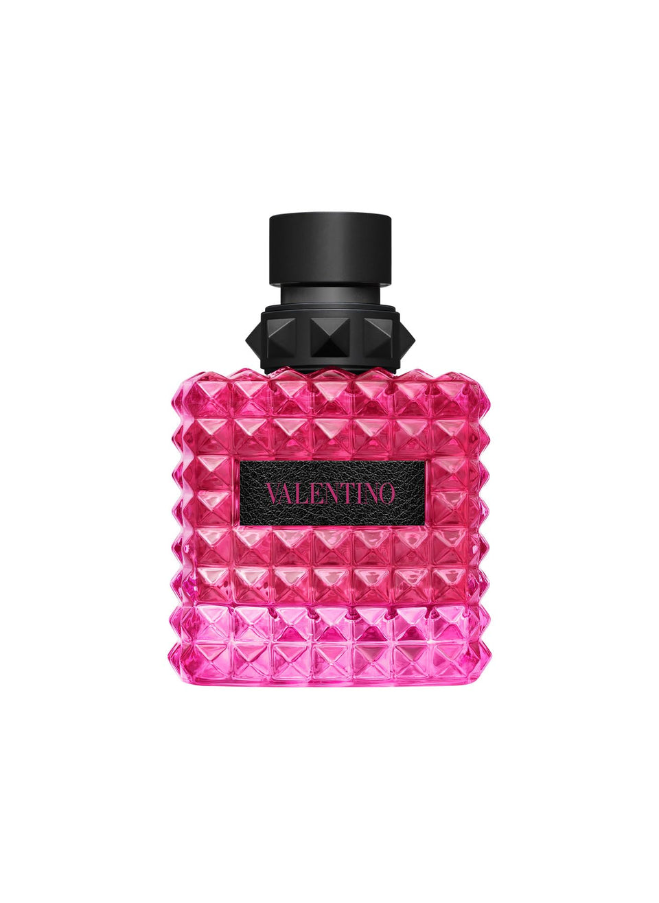 Valentino bottle front view showing elegant label and premium design benefit
