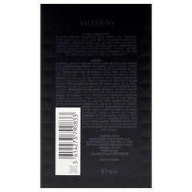 Valentino vanilla lavandin vetiver trio displaying scent ingredients and warm character