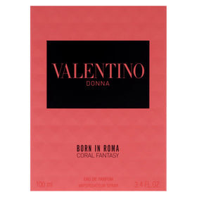 Valentino side profile of bottle displaying silhouette and size perception