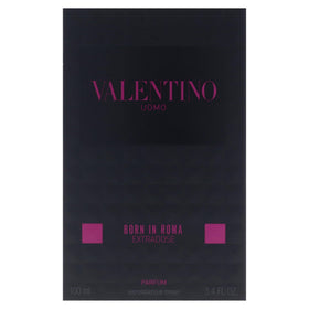 Valentino Uomo bottle with packaging showing gift-ready presentation and luxury