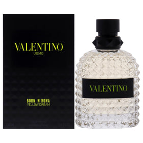 Valentino Uomo Yellow Dream front bottle showcasing bright design and fresh look