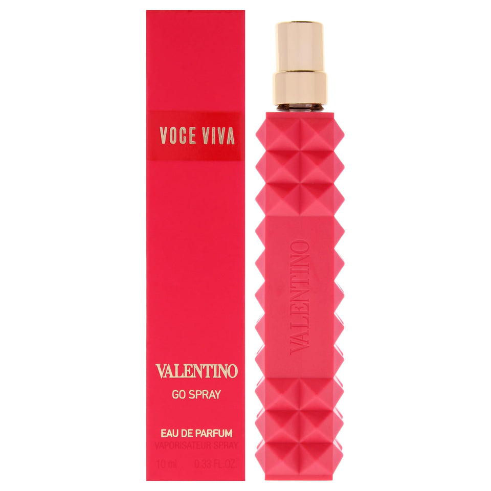 Valentino Voce Viva front bottle showing elegant design and instant recognition benefit