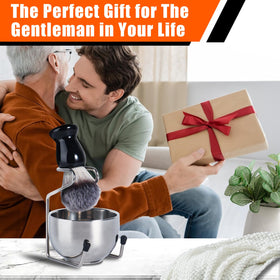 VALENTISE gift-ready box with set displayed benefit: ready-made present for men