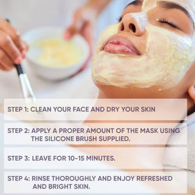 VALITIC skin after rinse showing smoother, refined complexion benefit
