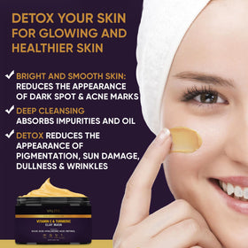 VALITIC applicator brush beside jar demonstrating hygienic, even mask application benefit