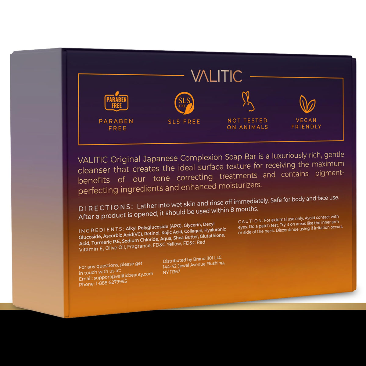 VALITIC four-pack arrangement for value and consistent use