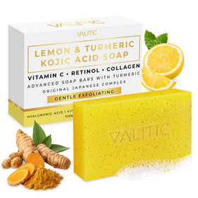 VALITIC front packaging showing brightening soap benefits