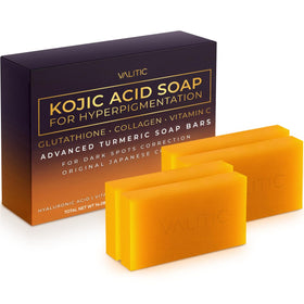 VALITIC front packaging showing bar for brighter skin