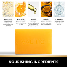 VALITIC label close-up showing ingredient highlights and formulation transparency