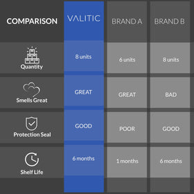 VALITIC steamer in a hand to show compact size and travel convenience