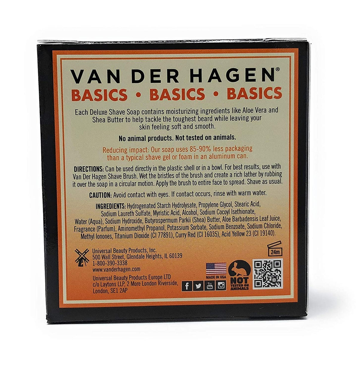 Creamy lather from Van Der Hagen soap in bowl demonstrating dense foam benefit