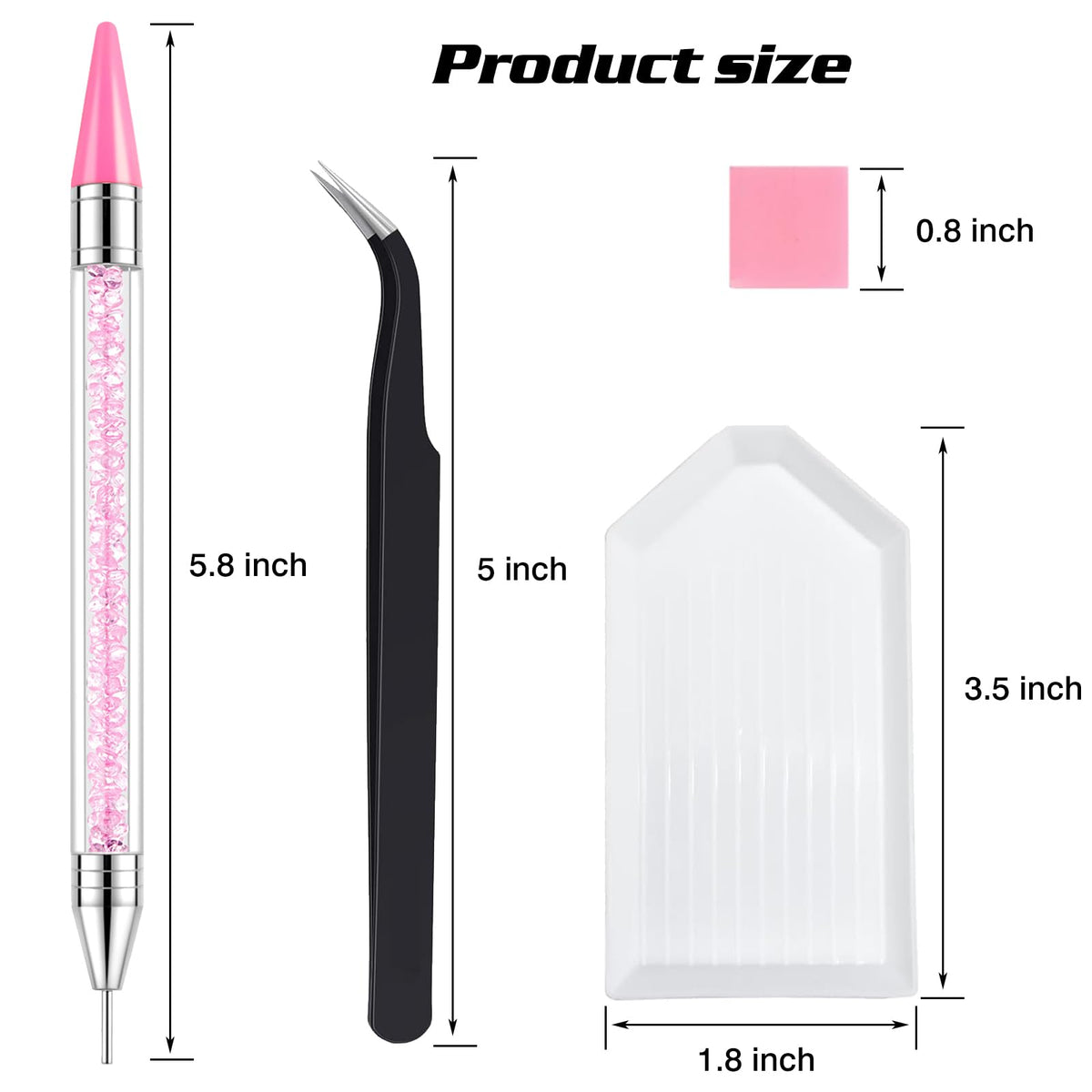 VANALIA pen next to fingers demonstrating scale and handheld control for detailed work