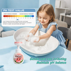 VANERIA product label and ingredient list highlighting mild surfactants