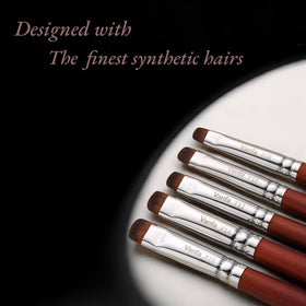 Vanfa brush flat tongue shape detail for accurate smile-line shaping and distribution