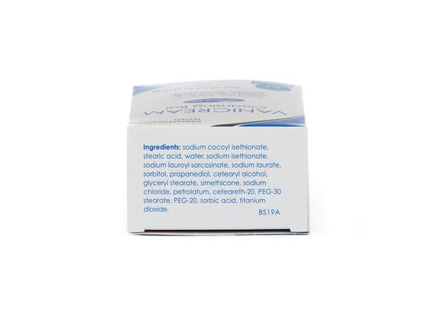 Vanicream on bathroom shelf lifestyle shot showing everyday gentle care