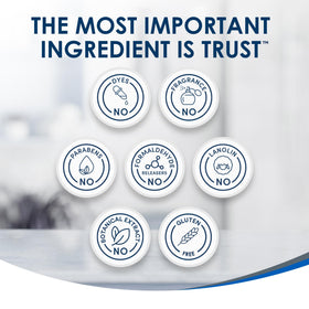 Vanicream used on face demonstrating non-comedogenic gentle care benefit