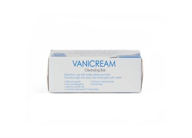 Vanicream ingredients panel emphasizing simple, low-irritant formulation