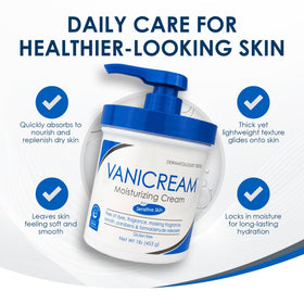 Family in bathroom using Vanicream for everyday sensitive-skin skincare