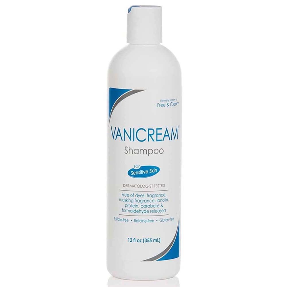 Vanicream front packaging showing label and pack of three for gentle cleansing