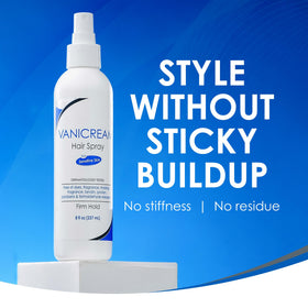 Hand holding Vanicream bottle to show scale and portability benefit