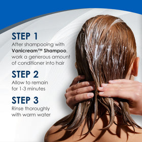 Vanicream bottle in hand demonstrating 12 fl oz size and travel convenience