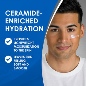 Vanicream ingredient callout highlighting zinc oxide and ceramides benefits