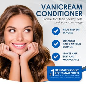 Vanicream pump dispenser close-up for easy application and controlled use