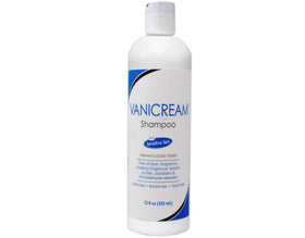 Vanicream shampoo texture close-up demonstrating gentle lather and mild cleansing