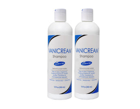 Vanicream shampoo front packaging showing label and pack benefits for sensitive skin