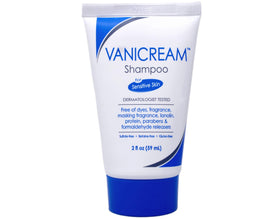 Vanicream conditioner cream texture showing smooth slip for detangling benefit