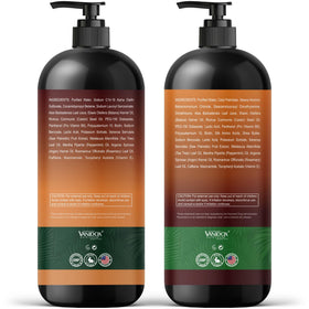 VANIDOX set on bathroom shelf in use for daily hair care routine