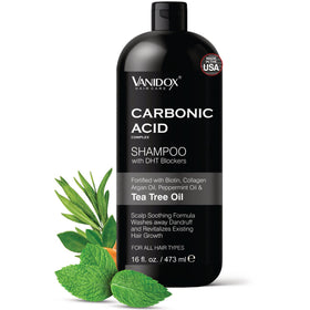 VANIDOX front bottle view showing product branding and clean design benefits