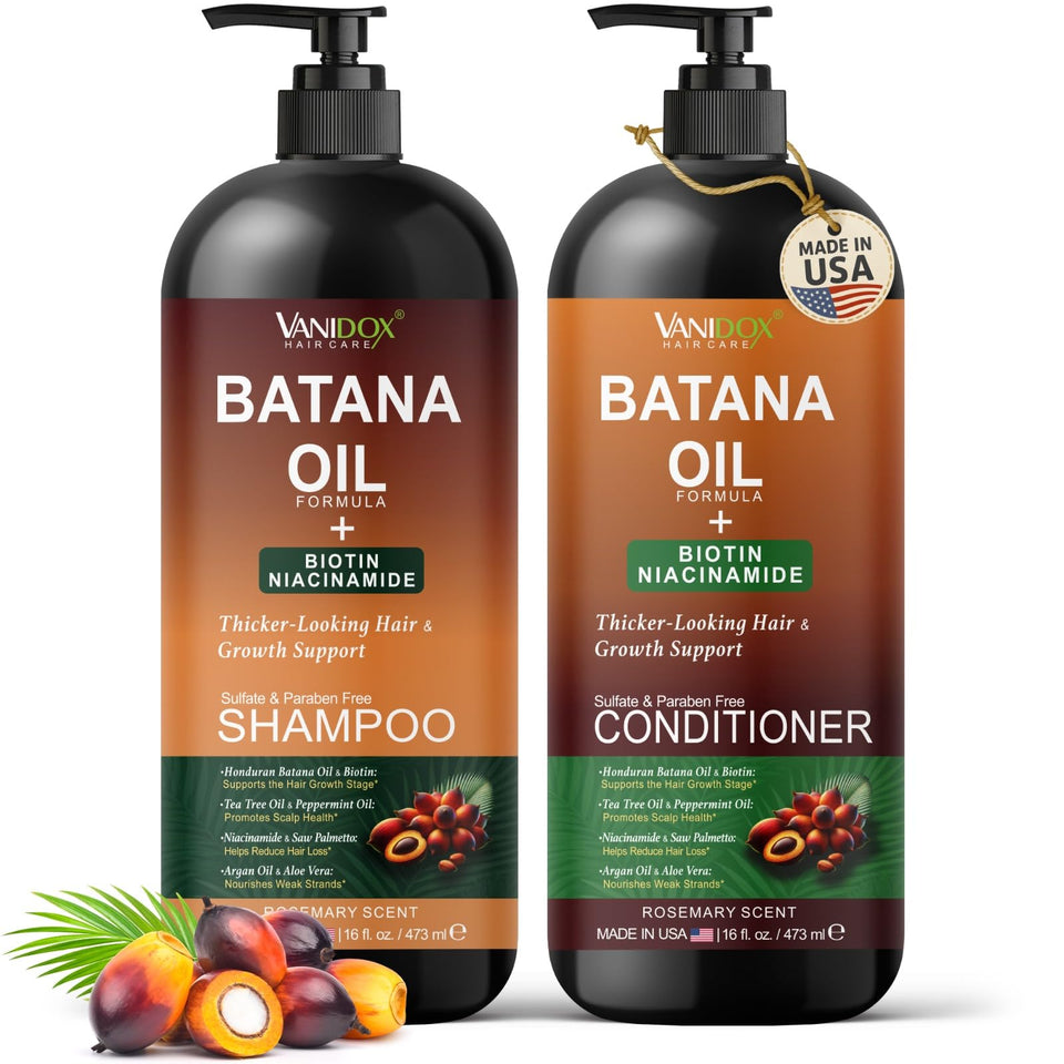 VANIDOX set front packaging showing both 16 fl oz bottles and benefits