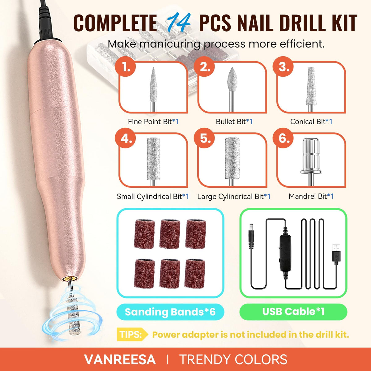 VANREESA two display boards with 35 gel polish colors for quick selection