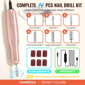 VANREESA two display boards with 35 gel polish colors for quick selection