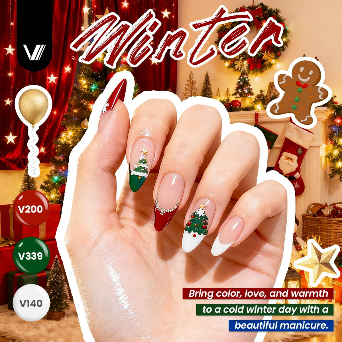 VANREESA color swatches fanned out demonstrating variety and seasonal versatility