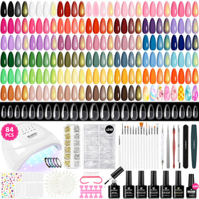 VANREESA front packaging showing the complete 84-piece kit for at-home salon results