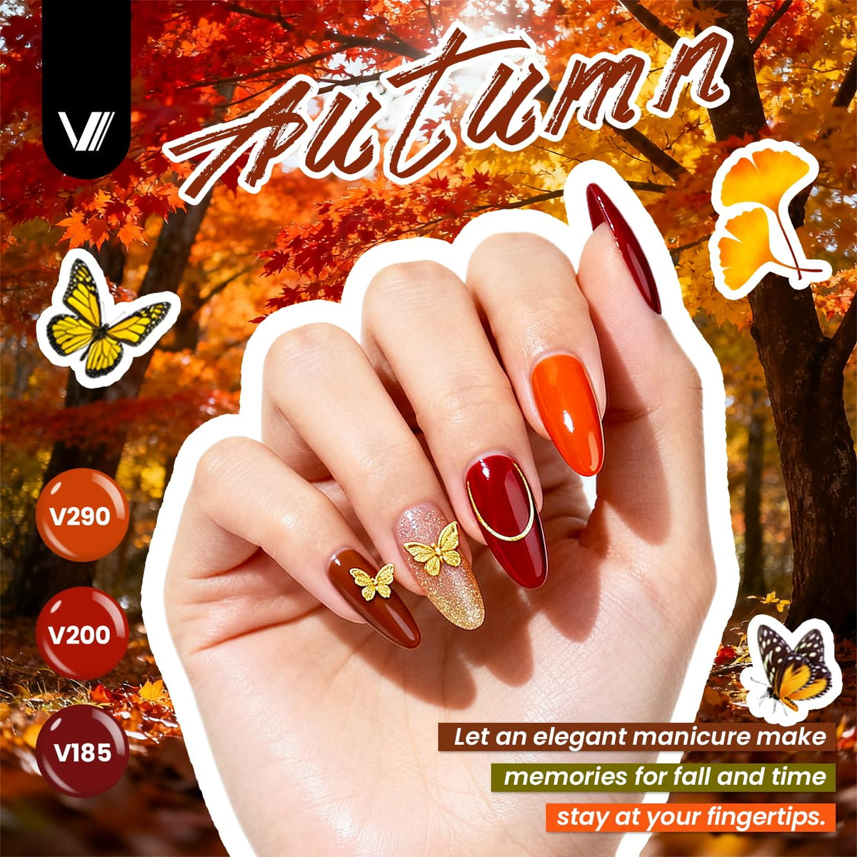 VANREESA manicure tools laid out for nail prep and professional finish