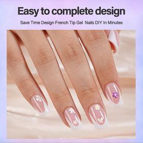 Vansiho close-up of gel tip texture highlighting adhesion-enhancing surface