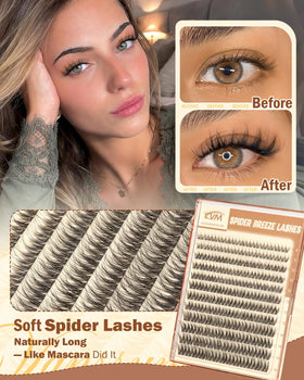 Vanssymunlin cluster applied on eyelid demonstrating vertical lift and open-eye effect