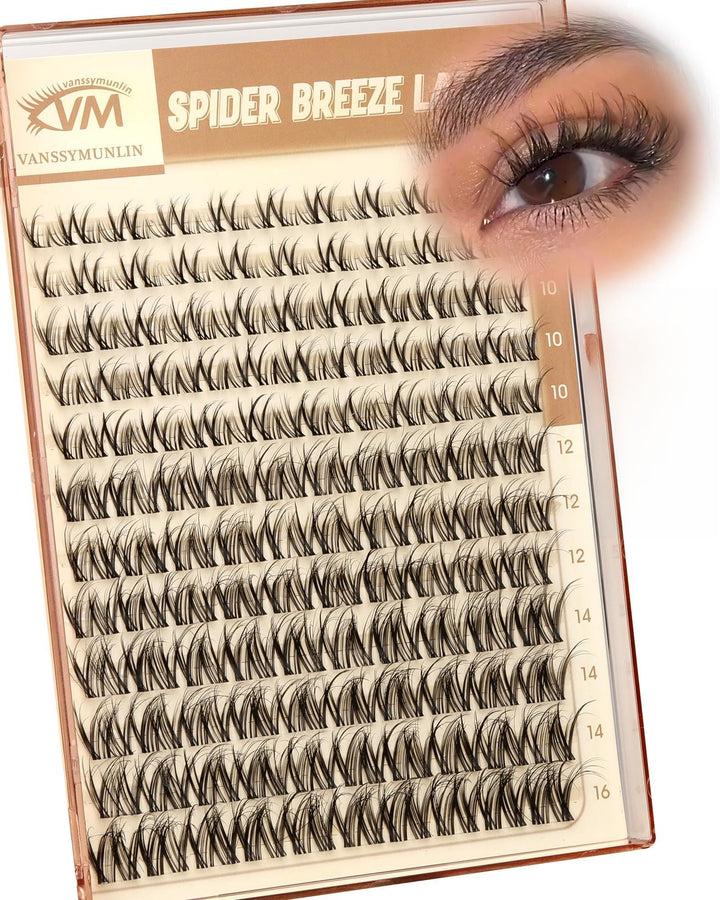 Vanssymunlin front packaging showing Spider Breeze clusters and product benefit