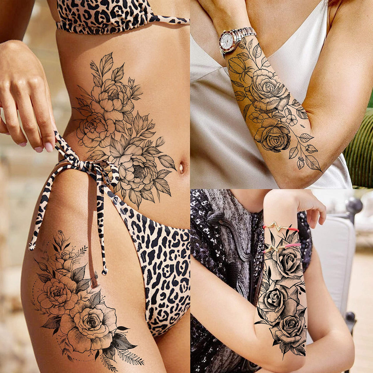 VANTATY tattoo being applied to upper arm demonstrating quick transfer