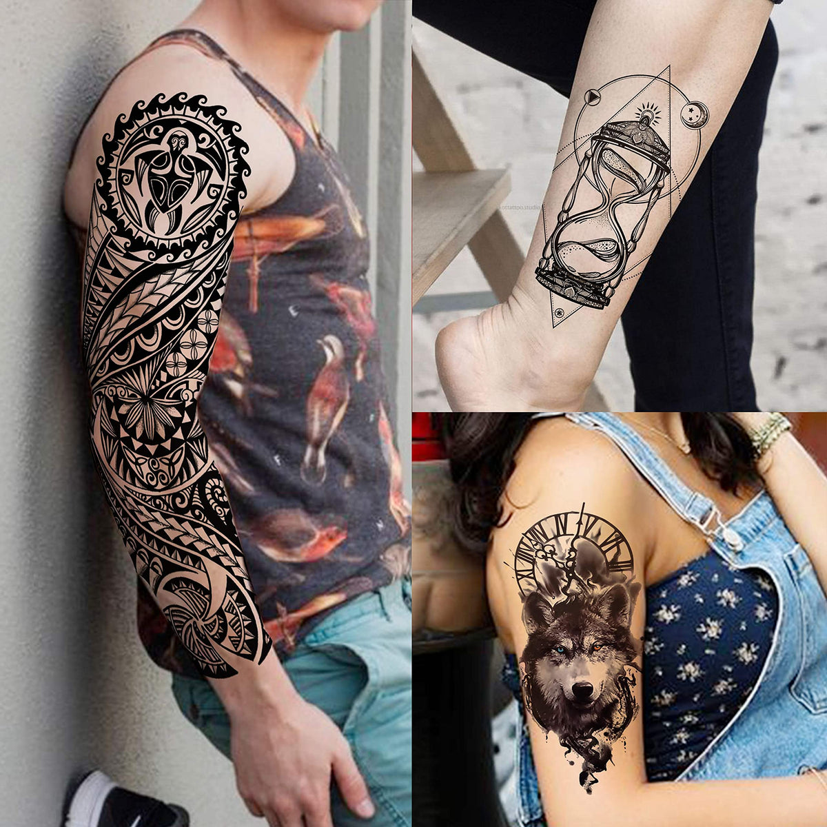 VANTATY assortment of half-sleeve sheets laid out to show design variety for styling