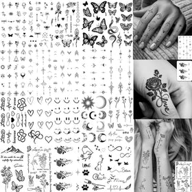 VANTATY lifestyle image at festival wearing small tattoos for stylish accessory benefit