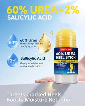 VANUZITARA label close-up highlighting urea and salicylic percentages