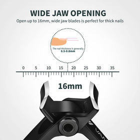 VANWIN close-up curved blade highlighting sharp stainless-steel precision