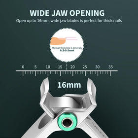 VANWIN close-up of curved blade highlighting sharp edge for precise cuts