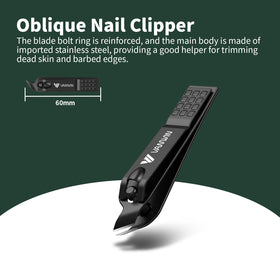 VANWIN tempered glass nail file displayed for smooth finishing benefit